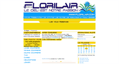 Desktop Screenshot of florilair.net