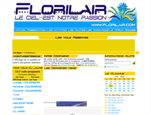 Tablet Screenshot of florilair.com